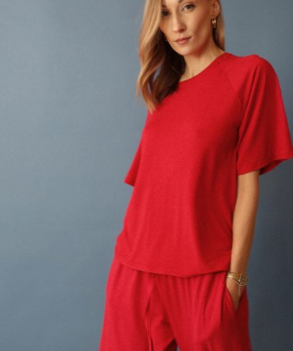 TISZERT RED OVERSIZE